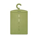 Brabantia - Faltbrett - Kleiderfaltbrett - Einfacher Tischordner - für T-Shirts & Pullover - mit Haken zum Aufhängen - Garderobenzubehör - Kleiderorganisator - Calm Green - 38,2 x 0,5 x 21,3 cm