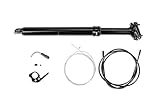 RFR Sattelstütze Aluminium 30,9 mm x 360 mm für Mountainbike, Schwarz