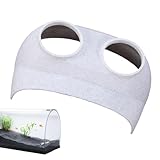 Aquarium Fisch Tunnel Fisch Tunnel Fell für Aquarium Aquarium Ornament Aquarium Spielzeug Ornament Eckaquarium Höhle Aquarium Aquarium Zubehör Aqua Dekorationen