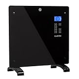 Klarstein Elektroheizung, Konvektor-Heizung mit, Mobile Elektroheizung Energiesparend, Schlanke, Leise Heizung Elektrisch, Standgerät Heizkörper Elektrisch mit Thermostat, 1000 W