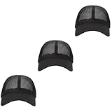 Veemoon 3 Teiliges Sommer Sonnenhut Baseballmütze Aus Mesh Sportkappe Mütze Für Herren Sportmütze Für Sommersport Baseballmütze Für Den Außenbereich Sonnenhut Trucker Mesh