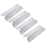Zoegneer 4 Stück Edelstahl Wärmeisolierende Platten für Nexgrill Kirkland Glen BBQ Grill Modelle 720-0061 720-0586A 720-0164 720-0337