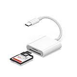 SD-Kartenleser für iPhone 15, SD-Kartenadapter, SD-Kartenleser USB C, SD-Kartenleser für Android, Speicherkartenleser