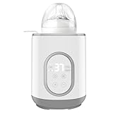 Vicloon 8-in-1Flaschenwärmer, Fast Babynahrungsheizung, Multifunktionaler Flaschenwärmer für Muttermilch, Auftauen, Erwärmen, Warmhalten, Intelligenter Temperaturregelung und Automatischer Abschaltung