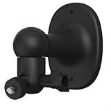 Um 360 Grad verstellbare Wandhalterung, kompatibel mit eufyCam 2C/2C Pro, 2/2 Pro, 3C/S300 und anderen Kameras mit 1/4-Zoll-Gewinde, rostbeständiges Material (schwarz)