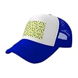ZhaoYuGoods Baseballkappe, Sushi Dill Pickles Prinetd, verstellbare Netzrückseite, Trucker-Kappe, niedlicher lässiger Sonnenhut für Outdoor-Sport, Reisen, Laufen, blau, Einheitsgröße