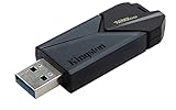 Kingston DataTraveler Exodia Onyx USB-Stick 3.2 DTXON/128GB Gen 1 - mit schlanker, beweglicher Kappe, schwarz