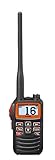 Standard Horizon HX40E 6W Ultrakompakter Marine Handtransceiver mit FM Rundfunkempfänger. Enthält NOAA Wetterkanäle mit Wetterwarnung