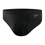 Speedo Herren Endurance+ Badehose 7 cm | Chlorbeständig | Recyceltes Material | Schwimmen Fitness | Training Schwimmbekleidung, Schwarz, 38