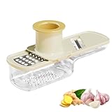 Knoblauchpresse | Knoblauchpresse und Zerkleinerer für die Küche – Mahlwerk | Für Küche, Restaurant, Haus, Outdoor, Camping, Gewürze, Gewürze, Zubereitung