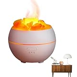 Vulkan Diffusoren für Zuhause - Duft Aroma Diffuser - Lufterfrischer Diffusor Vulkan Luftbefeuchter Flamme Aroma Diffusor Kreative Duft Zubehör