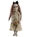 Horror-Shop Unheimliche Geisterpuppe mit abgetrenntem Teddybär Kopf 31 cm