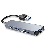 ALCXAZS 5-in-1 USB-Hub Quick Speed Docking Station Splitter U-Disk Adapter Konverter für Home Office Desktop PC Zubehör