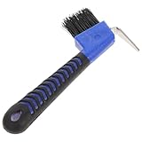 Alipis Hufkratzer: Hufkratzerbürste mit Soft-Touch-gummigriff – Pflegezubehör für Pferde, Ziegen Und Esel (Farben Zufällig)