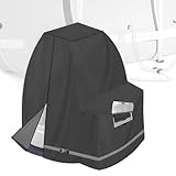 Schutzhülle für Poolpumpe, Schutz für Wasserpumpe, 420D, wasserdicht, silberfarben – Filtergehäuse mit UV-Schutz, wetterfest, für Garten, geeignet für Pumpen von 35 – 40 cm