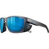 Julbo Unisex_Adult Shield Sunglasses, Schwarz / Blau