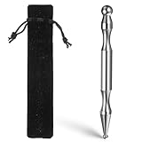 Edelstahl Akupressurstift,Ymapinc Akupunkturstift 12cm Meridianstift Multifunktional Akupressur Stab Akupunktur Stift Massage Stift KugelØ5/11mm Kugeldurchmesser
