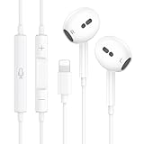 In-Ear Kopfhörer für iPhone [MFi-Zertifiziert] HiFi Kopfhörer Audio Stereo, mit Anschluss Mikrofon und Lautstärkeregler,iPhone Kopfhörer mit iPhone 14 Pro Max/13 Pro /13/12 /11/Mini/XR/XS/X/SE/8/7