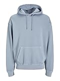 JACK & JONES Male Kapuzenpullover Einfarbig Kapuzenpullover