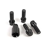 OMP SPEED SATZ VON 4 ANTI-DIEBSTAHL-SCHRAUBEN FELGEN M14X1.5 MIT GEWINDE LÄNGE 28MM KONISCHE FORM