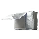 Fenster-Klimaanlageneinheit, isolierte AC-Abdeckung mit Sonnenschutz, Klimaanlagenabdeckung für Hagel, Staub, Regen, Blätter, Schnee und Schmutz