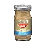 LOUIT Klarer Estragon-Senf 115 g Glas. 4er Packung