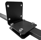 QUICK STAR Balkonklemme für Balkon Fächer Easy Mount Geländer bis 65mm Flach Handlauf ohne Bohren