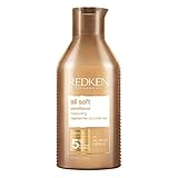 Redken Spülung für trockenes und brüchiges Haar, Belebt und hydratisiert, Mit Fettsäuren, Antioxidantien und Argan-Öl, All Soft Conditioner, 1 x 300 ml