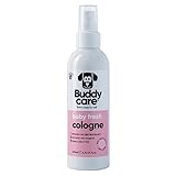 Buddycare Hund-Cologne – Babyfrisch – Zart und pudrig duftendes Hunde Cologne – Erfrischt zwischen den Hundewäschen (200 ml, 1 Stück)