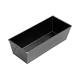 Original Kaiser Classic Backform Kastenform 35 x 15,5 x 10 cm, Königskuchenform beschichtet, Brotbackform, Kastenform Kuchen Brote, sauerteigbeständig, Schwarz