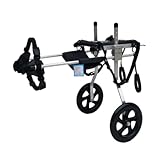 Hundekinderwagen Hund Rollstuhl Haustier Kinderwagen Hund Rehabilitation Gehhilfe Auto Behinderter Hund Roller Haustier Rollstuhl Auto Haustierauto(M)