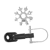 HANABASS 1 Satz Ersatzkupplung für Fahrradanhänger Teiliges Robustem zu Montieren Kompatibel Haustiertrailern Sicheres Ziehen Am Hinterrad von Fahrrädern