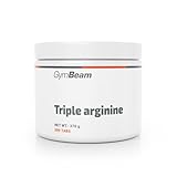 GymBeam Triple Arginin - 3 Formen: L-Arginin, AAKG, L-Arginin-Pyroglutamat, Stickstoffmonoxid für Kraft- und Ausdauersportler, 3g Arginin pro Dosis, vegan, gluten- und laktosefrei, 300 Tabletten