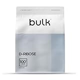 Bulk D-Ribose Pulver, 500 g, 100 Portionen, Verpackung Kann Variieren