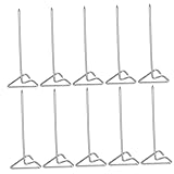 10 Stück Teiliges Grillspieße Robuste Kebab Spieße für Fleisch und Gemüse Wiederverwendbar Handhaben für Bbq und Grillpartys