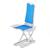 DGHKB Badewannenlifte,Tragbarer Elektrischer Sessellift,Leichter Liegebadewannenlift,Höhenverstellbar Bis 20 Zoll,Leicht Zu Reinigende Mobilitätshilfe,Geeignet Für Ältere Menschen A