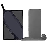 AMENGJ Sporthandtuch Mikrofaser Quick Dry Sport Strand Handtuch Outdoor Dicke Reise Naturehike Meer Große Handtuch(Dark Grey,M 40x80 cm)