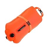 UKCOCO Doppel Schwimmboje Schwimmboje Ankerboje Schwimm Pull Buoy Orange
