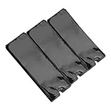 Gatuida 200 Stück Einweg Tattoo Pen Covers aus Halbtransparentem PVC Staubdichte Schutzbeutel für Tattoo maschinen und Griffe Vielseitig Einsetzbar für Beauty Nagelstudios Schwarz