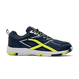 HUNDRED XOOM Badminton Shoes (Non Marking) | Also Perfect for Squash, Table Tennis, Volleyball, Basketball & Indoor Sports | Lightweight & Durable | X-Cushion, Toe Assist