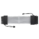 Tomantery Empfohlenes RGB -Leistungsverlängerungskabel Wie Wasserdichtes Netz Synchronisiert 24 Pin Synchronisation PC Kabel PC Nylon für Computer Gewebt