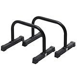 Eric Flag Parallettes – Parallelstangen aus Stahl, hohe Stabilität, optimale Stabilität, Sportausrüstung, Aufzucht von Bars, Gymnastik, Calisthenics, Street Workout, Krafttraining des Körpergewichts