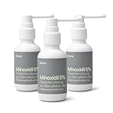 Sons Haarwuchs Minoxidil 5% 3 Monate - gegen Haarausfall bei Männern - reaktiviert geschrumpfte Haarfollikel - einzigartiges Präzisionsapplikatorsystem