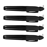 TOYANDONA 4 Stück Golf-Liner Putten Golf-Markierungswerkzeug Ballmarker-Tool Markierungen golfrasen Golfball Marker Kugelschreiber Golf-Zeichenmarker Zeichnungsmarkierungswerkzeug Abs Black