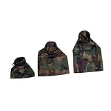 PartyKindom 3 Stück wasserdichte Dry Bags Vielseitige Schwimmtaschen für Rafting Kajakfahren und Outdoor Aktivitäten Militärgrün Komprimierbar für Wasser und Schmutzschutz