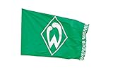 Werder Bremen Uni Fanartikel-Hissfahne groß-300 x 200 cm-Flagge/Fahne, grün, L