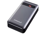 Intenso Powerbank PD 20000 - externer Akku mit Power Delivery & Quick Charge 3.0 (20000mAh, geeignet für Smartphone, Tablet, MP3 Player, Digitalkamera), Anthrazit