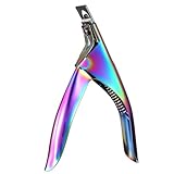 Nagelknipser Gelnägel Nagelknipser Edelstahl Nagelknipser Magneten Tip Cutter Nagelknipser Maniküre Tip Cutter Schneider Nagelknipser Für Natur Kunstnägel Gelnägel Fingernägel Falsche Nägel