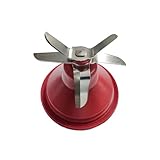 Wandbrechende Rührklinge, kompatibel mit Philips HR3752, 3757 und 3756 Mixern Entsaftern, Ersatzmesserkopf aus Edelstahl