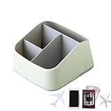 Fernbedienungshalterbox, Fernbedienungshalter, mehrere Ständer, Nachttisch-Fernbedienungsständer, Schreibtisch-Organizer mit Fächern, Schreibtisch-Organizer für Brillen